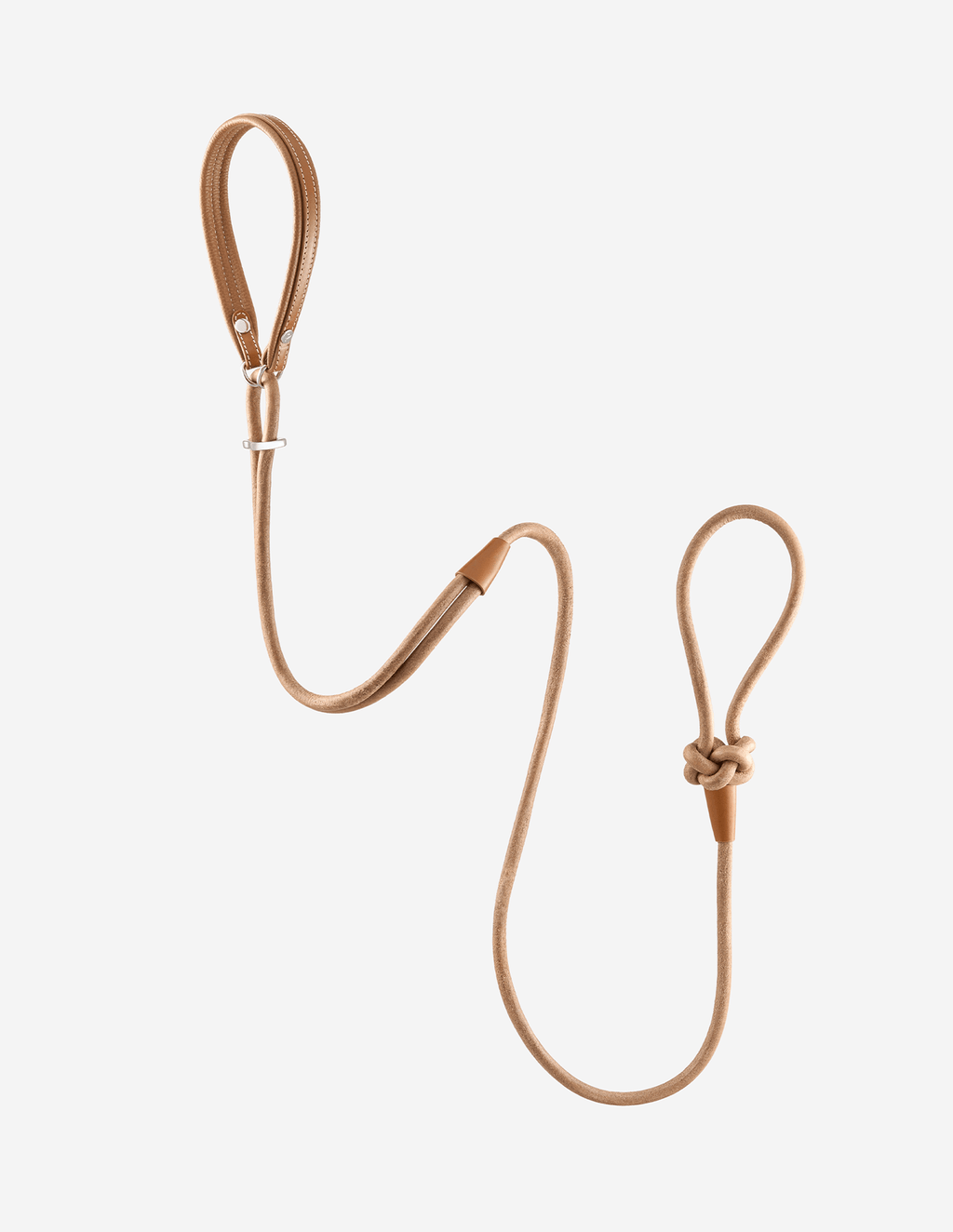 Pagerie The Tascher Leather Leash - Sand