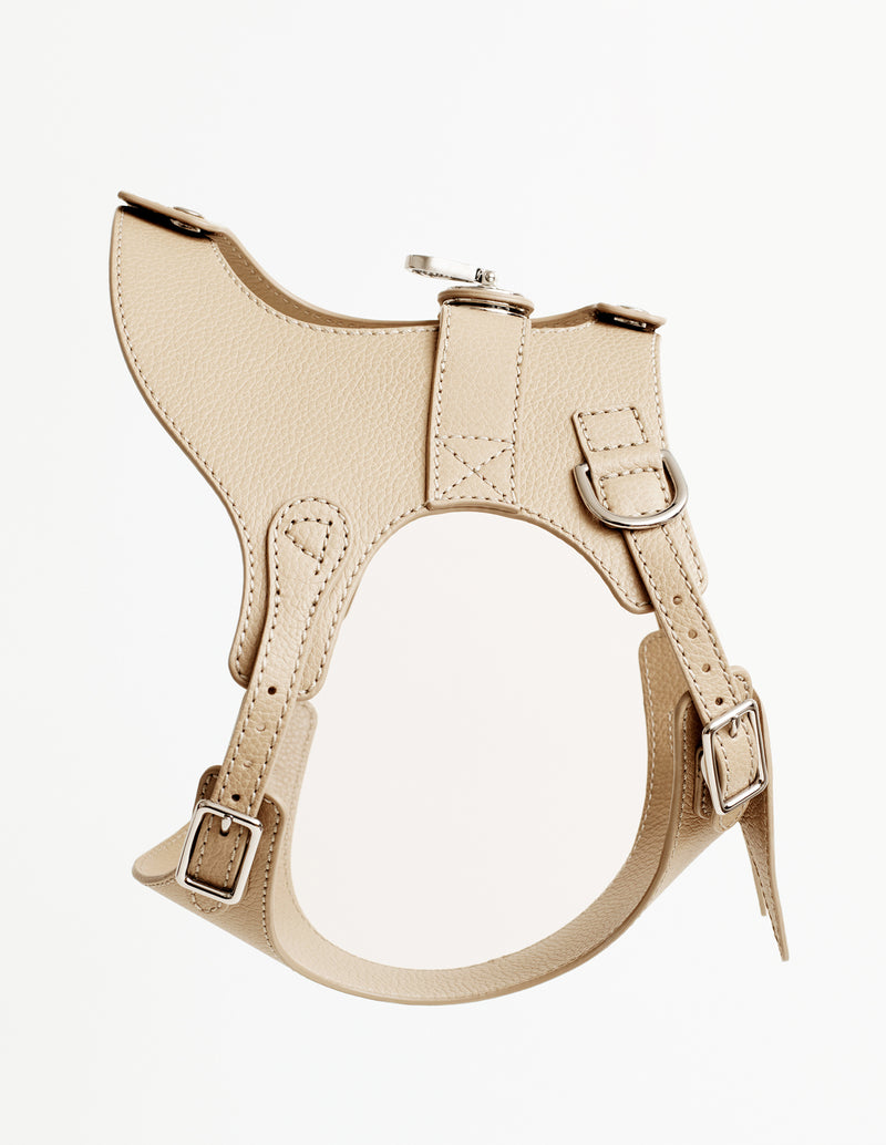 Pagerie The Colombo Leather Dog Harness - Saddle - Size Medium